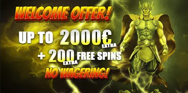 Thor Casino velkomtbonus