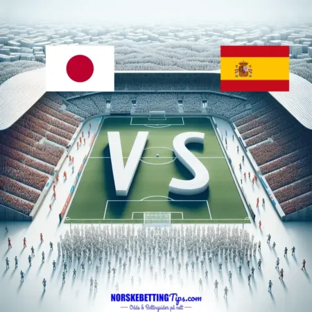 Japan U23 mot Spain U23 2024-08-02 oddstips og analyse