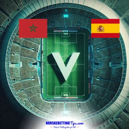 Morocco U23 mot Spain U23 2024-08-05 oddstips og analyse