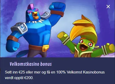 Foggybet casino velkomstbonus