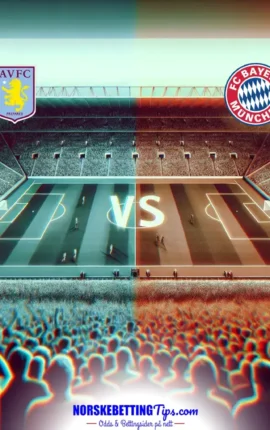 Aston Villa mot Bayern München 2024-10-02 oddstips og analyse