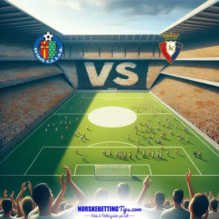 Getafe mot Osasuna 2024-10-05 oddstips og analyse