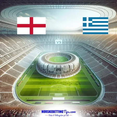 England mot Greece 10-10-2024 oddstips og analyse