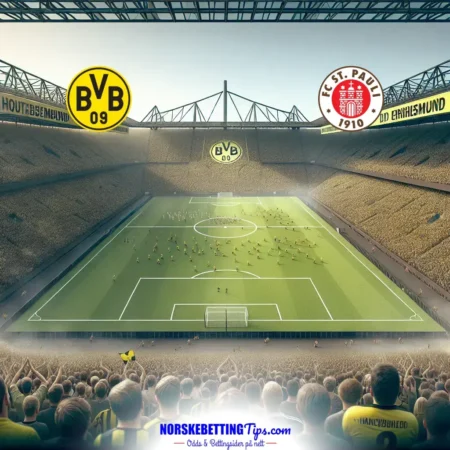 Borussia Dortmund mot FC St. Pauli 2024-10-18 oddstips og analyse