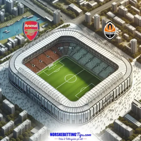 Arsenal mot Shakhtar Donetsk 2024-10-22 oddstips og analyse