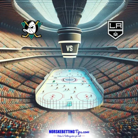 Anaheim Ducks mot Los Angeles Kings 21-10-2024 oddstips og analyse