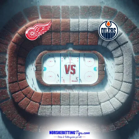 Detroit Red Wings mot Edmonton Oilers 27-10-2024 oddstips og analyse