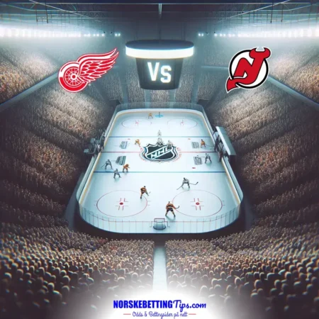 Detroit Red Wings mot New Jersey Devils 25-10-2024 oddstips og analyse