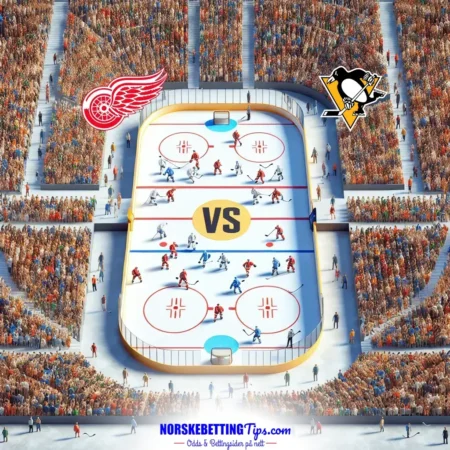 Detroit Red Wings mot Pittsburgh Penguins 11-10-2024 oddstips og analyse