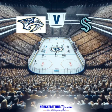 Nashville Predators mot Seattle Kraken 16-10-2024 oddstips og analyse