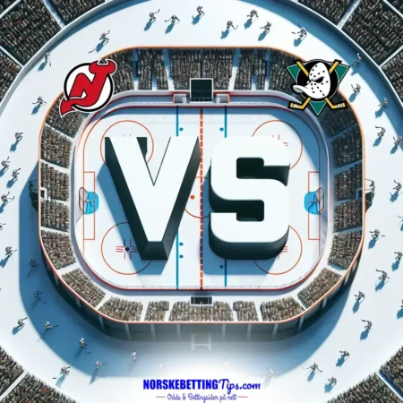 New Jersey Devils mot Anaheim Ducks 28-10-2024 oddstips og analyse