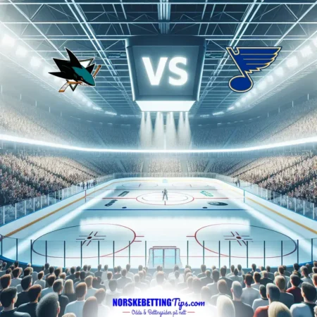 San Jose Sharks mot St. Louis Blues 11-10-2024 oddstips og analyse