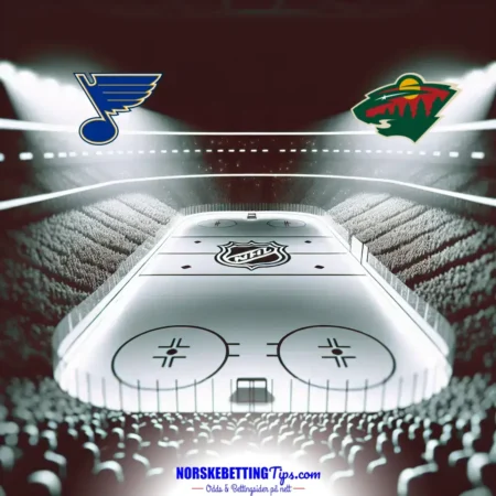 St. Louis Blues mot Minnesota Wild 16-10-2024 oddstips og analyse