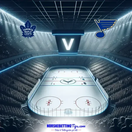 Toronto Maple Leafs mot St. Louis Blues 25-10-2024 oddstips og analyse