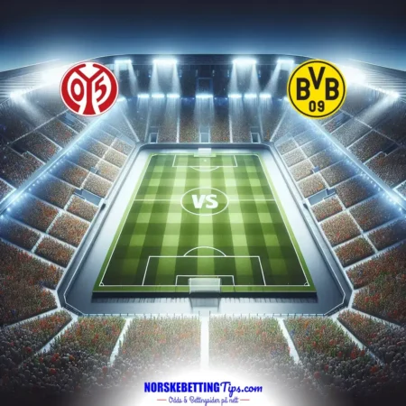 FSV Mainz 05 mot Borussia Dortmund 09-11-2024 oddstips og analyse