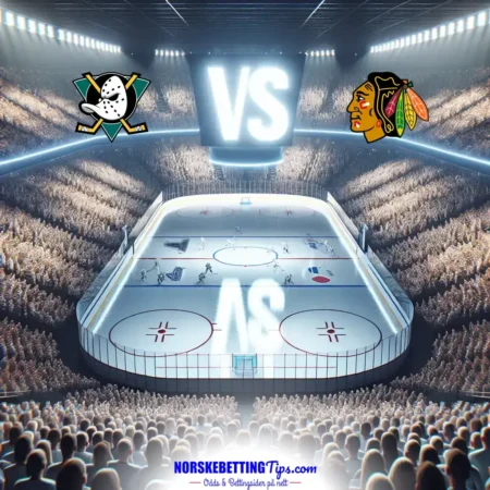 Anaheim Ducks mot Chicago Blackhawks 04-11-2024 oddstips og analyse