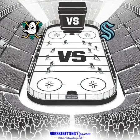 Anaheim Ducks mot Seattle Kraken 26-11-2024 oddstips og analyse