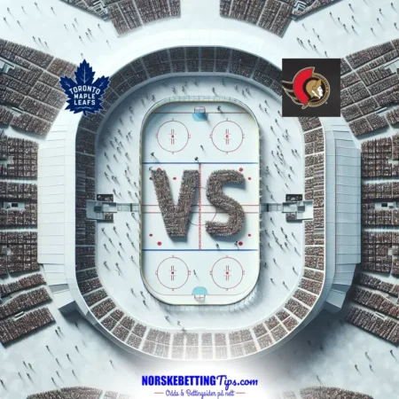 Toronto Maple Leafs mot Ottawa Senators 13-11-2024 oddstips og analyse