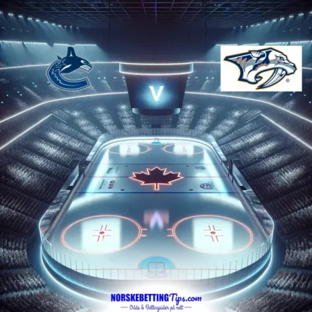 Vancouver Canucks mot Nashville Predators 18-11-2024 oddstips og analyse