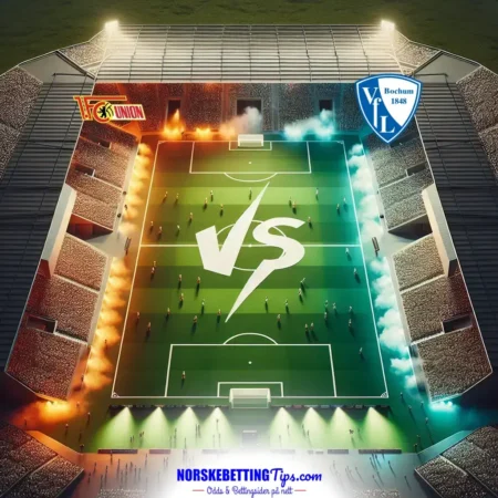 Union Berlin mot VfL Bochum 14-12-2024 oddstips og analyse