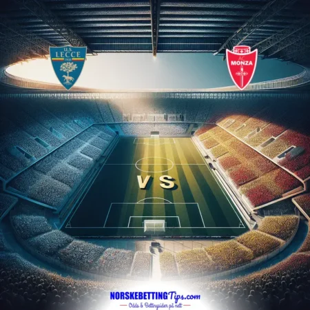 Lecce mot Monza 15-12-2024 oddstips og analyse
