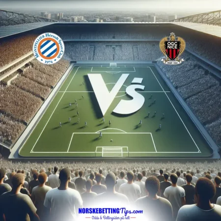Montpellier mot Nice 15-12-2024 oddstips og analyse