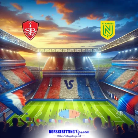 Stade Brestois 29 mot Nantes 15-12-2024 oddstips og analyse