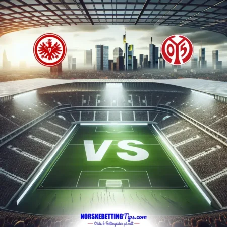 Eintracht Frankfurt mot FSV Mainz 05 21-12-2024 oddstips og analyse