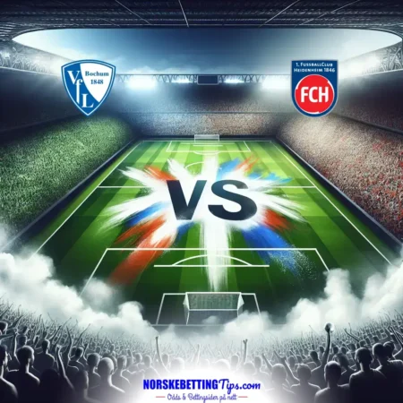 VfL Bochum mot 1. FC Heidenheim 22-12-2024 oddstips og analyse