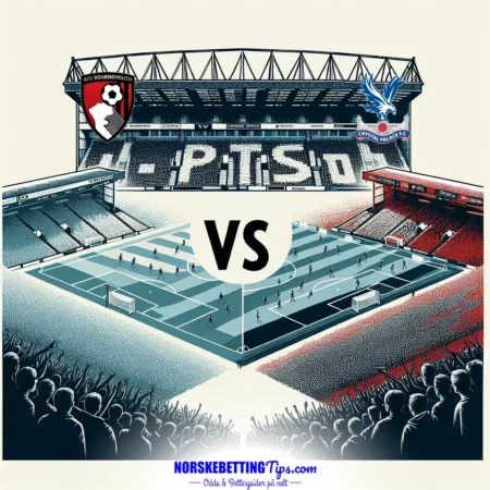 Bournemouth mot Crystal Palace 2024-12-26 oddstips og analyse