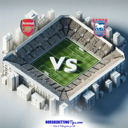 Arsenal mot Ipswich 2024-12-27 oddstips og analyse