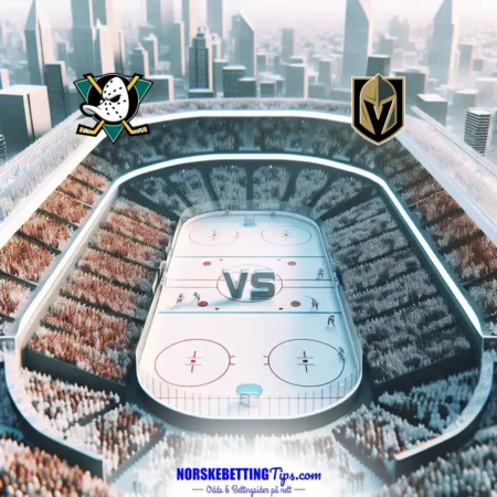 Anaheim Ducks mot Vegas Golden Knights 05-12-2024 oddstips og analyse