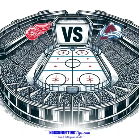 Detroit Red Wings mot Colorado Avalanche 08-12-2024 oddstips og analyse