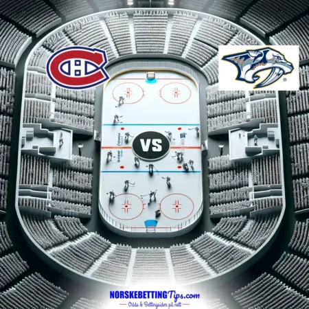 Montreal Canadiens mot Nashville Predators 06-12-2024 oddstips og analyse
