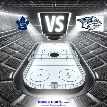 Toronto Maple Leafs mot Nashville Predators 05-12-2024 oddstips og analyse