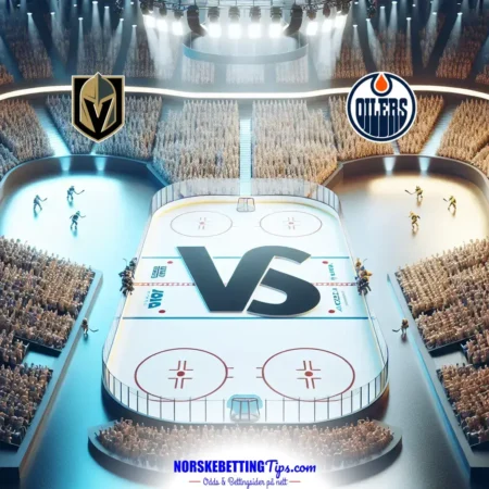 Vegas Golden Knights mot Edmonton Oilers 04-12-2024 oddstips og analyse