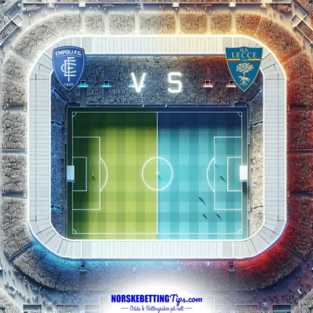 Empoli mot Lecce 11-01-2025 oddstips og analyse