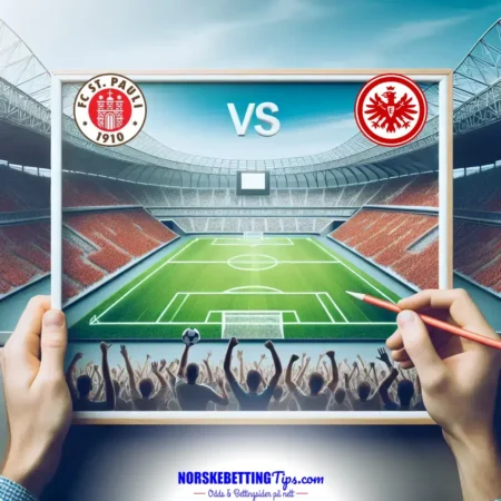 FC St. Pauli mot Eintracht Frankfurt 11-01-2025 oddstips og analyse