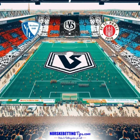 VfL Bochum mot FC St. Pauli 15-01-2025 oddstips og analyse