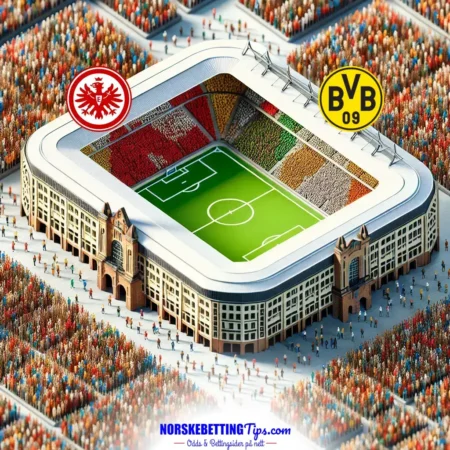 Eintracht Frankfurt mot Borussia Dortmund 17-01-2025 oddstips og analyse