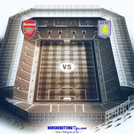 Arsenal mot Aston Villa 2025-01-18 oddstips og analyse