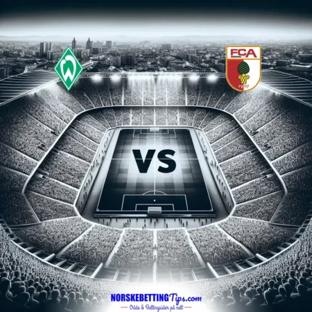 Werder Bremen mot FC Augsburg 19-01-2025 oddstips og analyse
