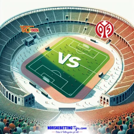 Union Berlin mot FSV Mainz 05 19-01-2025 oddstips og analyse