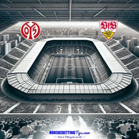 FSV Mainz 05 mot VfB Stuttgart 25-01-2025 oddstips og analyse