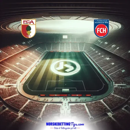 FC Augsburg mot 1. FC Heidenheim 25-01-2025 oddstips og analyse