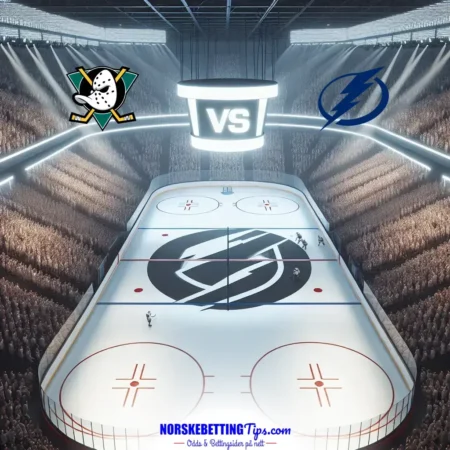 Anaheim Ducks mot Tampa Bay Lightning 06-01-2025 oddstips og analyse