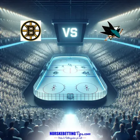 Boston Bruins mot San Jose Sharks 20-01-2025 oddstips og analyse