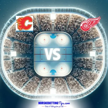 Calgary Flames mot Detroit Red Wings 02-02-2025 oddstips og analyse