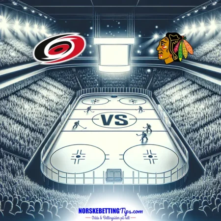 Carolina Hurricanes mot Chicago Blackhawks 31-01-2025 oddstips og analyse