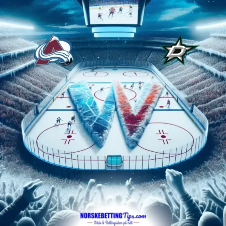Colorado Avalanche mot Dallas Stars 18-01-2025 oddstips og analyse